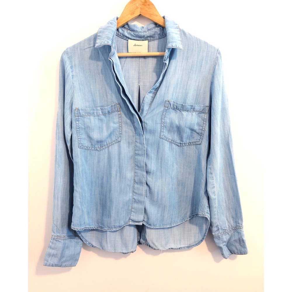 Anthropologie Elvenses Tuxedo Shirt